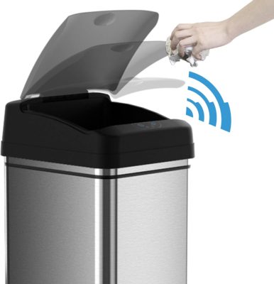 iTouchless 13 Gallon Sensor Trash Can