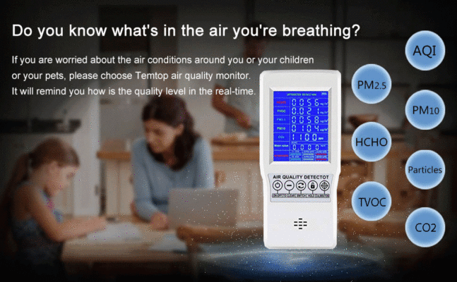 Air Quality Monitor indoor
